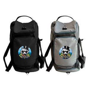 Black Tie BJJ Academy Hybrid Duffel Backpack #8048 E