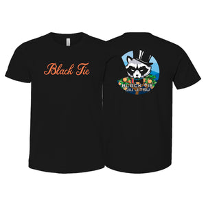 Black Tie BJJ Academy Kids Shirts #8048 E