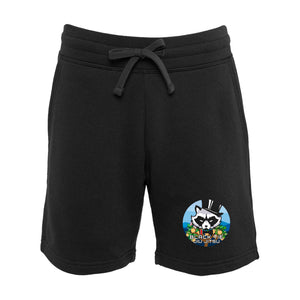 Black Tie BJJ Academy Sweat Shorts #8048 E