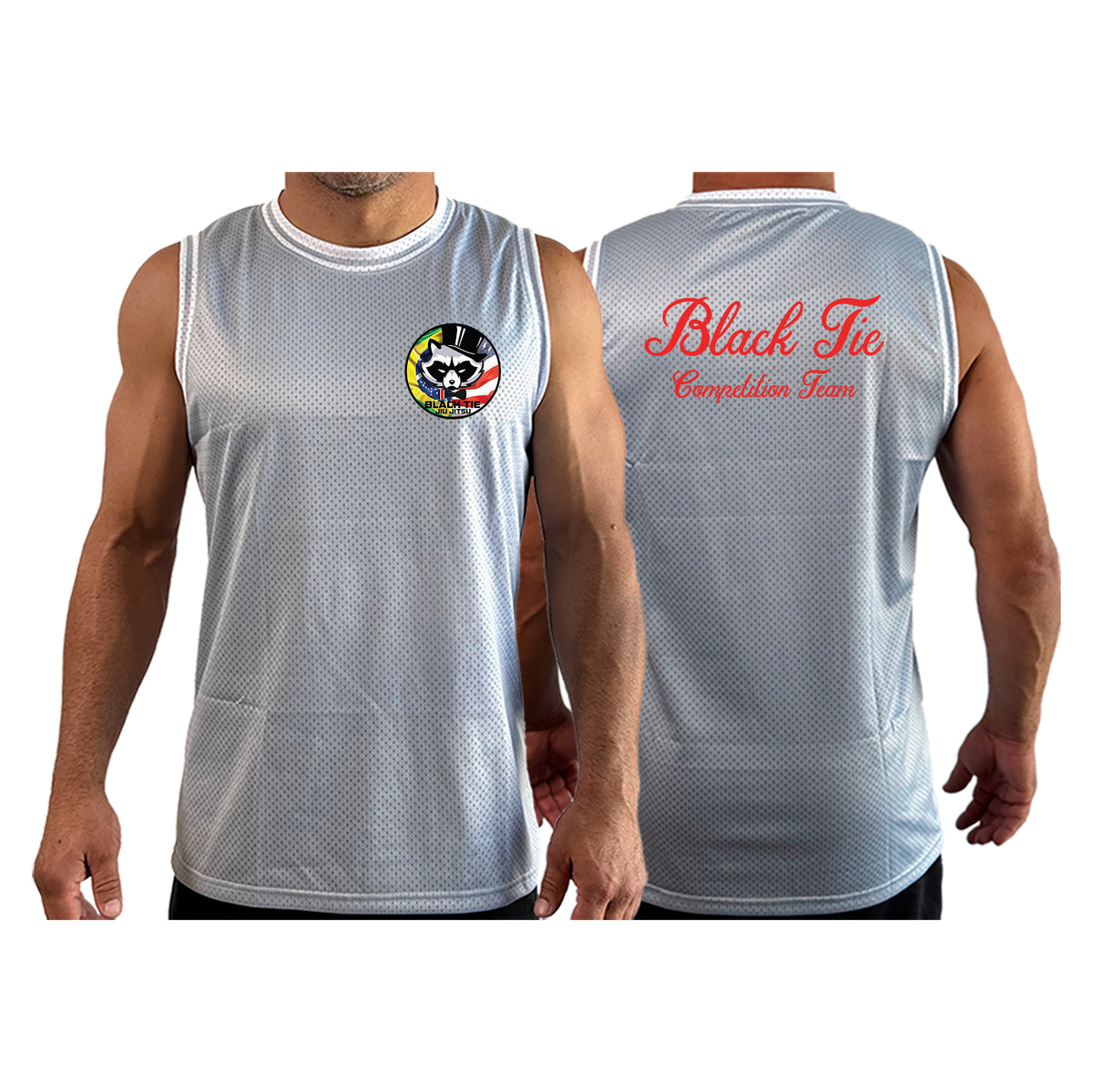 Black Tie BJJ Academy Basketball Jerseys #8048 B