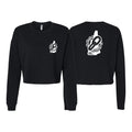 Team Link Women's Cropped Crewneck Sweatshirt #8049 A