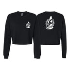 Team Link Women's Cropped Crewneck Sweatshirt #8049 A