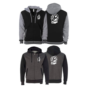 Team Link Academy Varsity Zip-Up Hoodie #8049 B