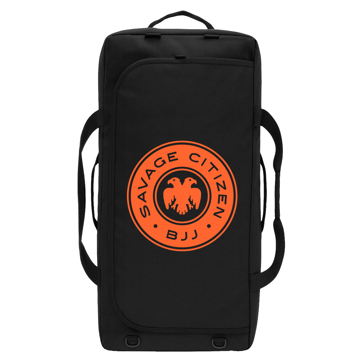 Savage Citizen Jiu Jitsu Giant Rolling Duffel #8050 A (Orange Logo)