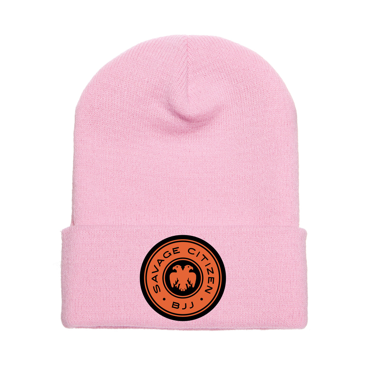 Savage Citizen Jiu Jitsu Academy Beanies #8050 A (Orange Logo)