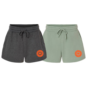 Savage Citizen Jiu Jitsu Women's Sweatshorts #8050 A (Orange Logo)