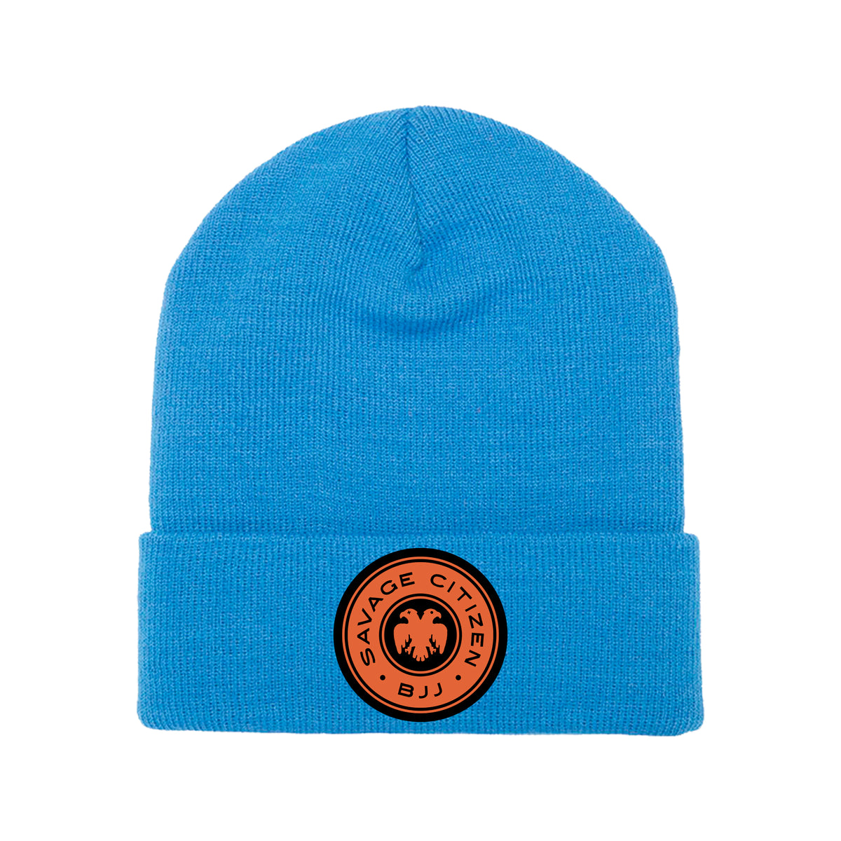 Savage Citizen Jiu Jitsu Academy Beanies #8050 A (Orange Logo)