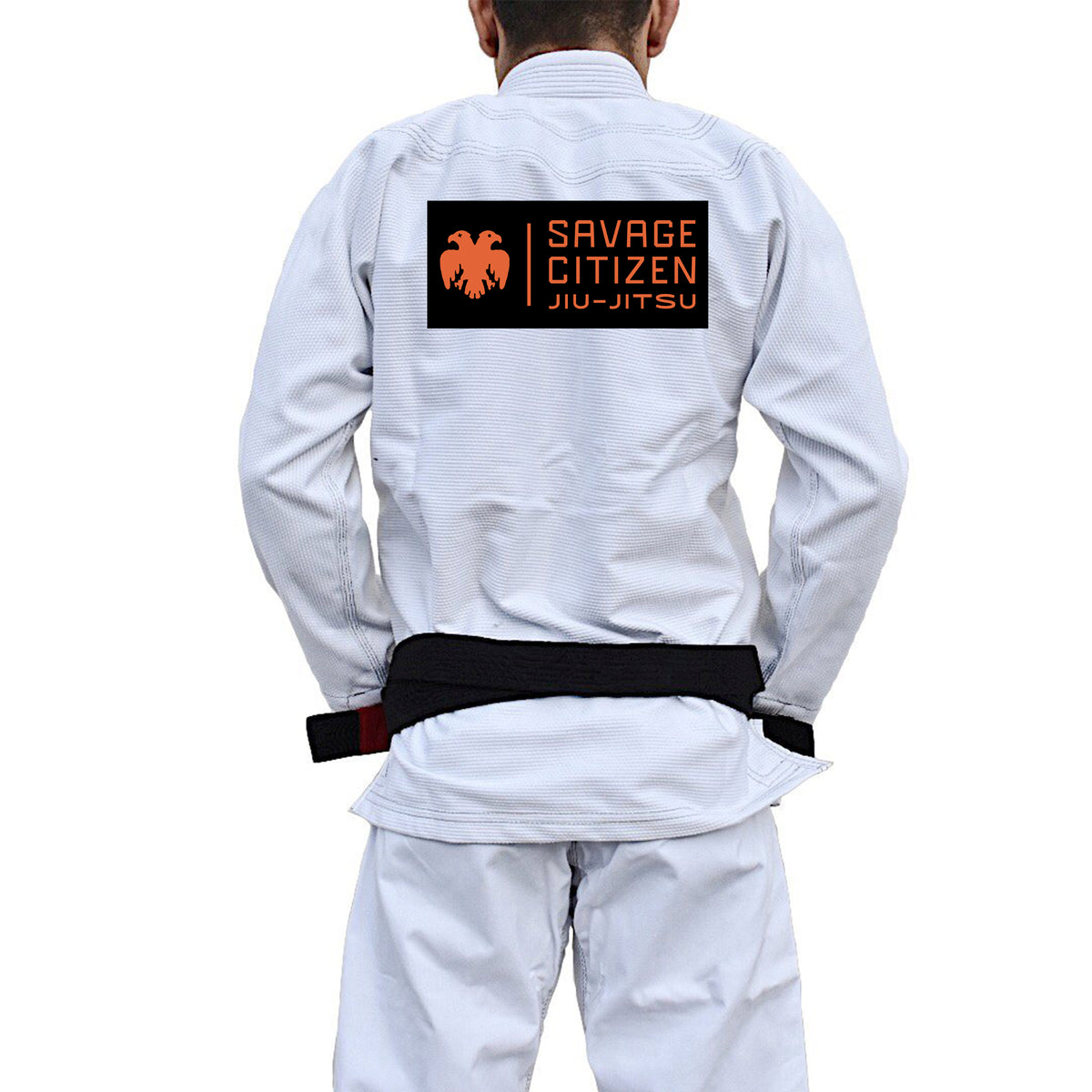 Savage Citizen Jiu Jitsu Academy Kids Gi - White #1524 A