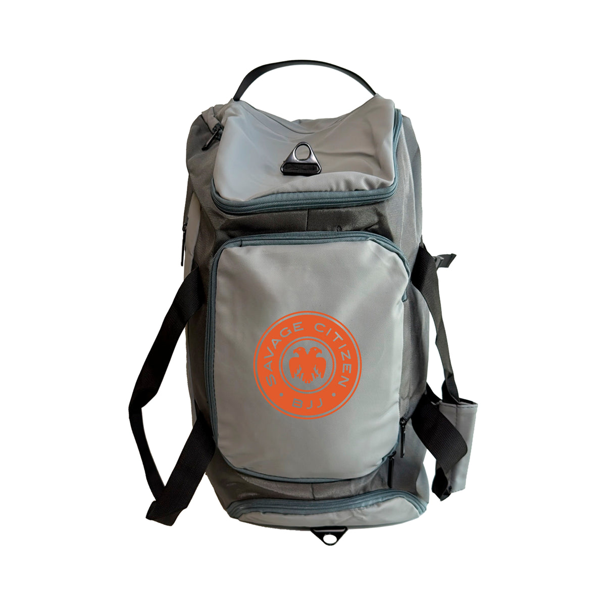 Savage Citizen Jiu Jitsu Academy Hybrid Duffel Backpack #8050 A (Orange Logo)