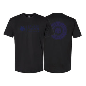 Savage Citizen Jiu Jitsu Next Level Adult Shirts #8050 C (Blue Logo)