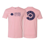 Savage Citizen Jiu Jitsu Next Level Adult Shirts #8050 C (Blue Logo)
