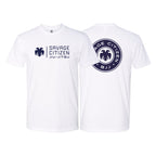 Savage Citizen Jiu Jitsu Next Level Adult Shirts #8050 C (Blue Logo)