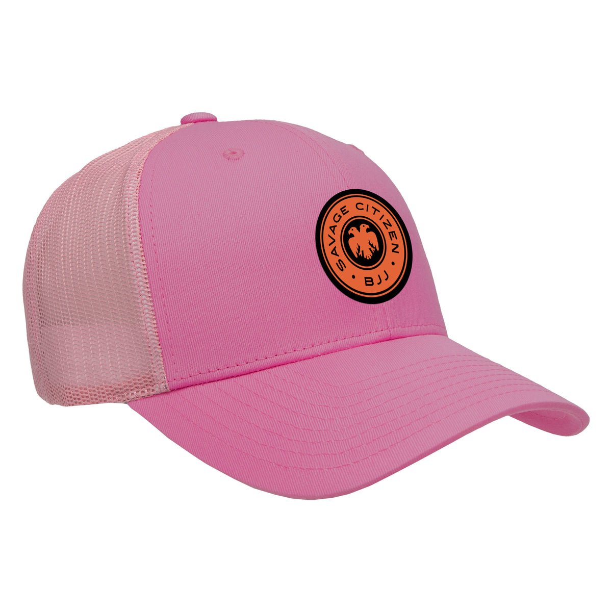 Savage Citizen Jiu Jitsu Academy Trucker Hat #8050 A (Orange Logo)