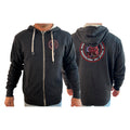 RM Elite BJJ Academy Sherpa Lined Zip-Up Hoodie #8051 A