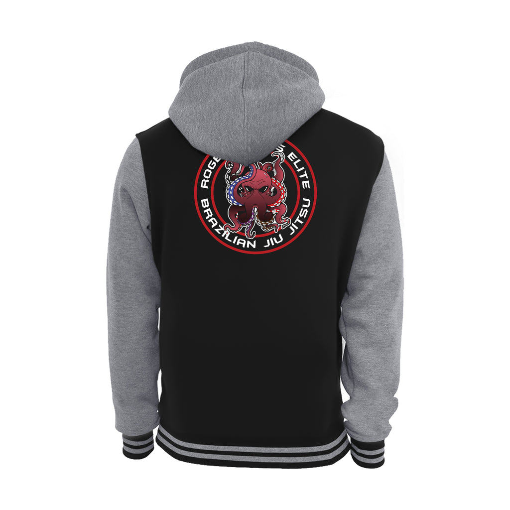 RM Elite BJJ Academy Varsity Zip-Up Hoodies #8051 A