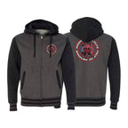 RM Elite BJJ Academy Varsity Zip-Up Hoodies #8051 A