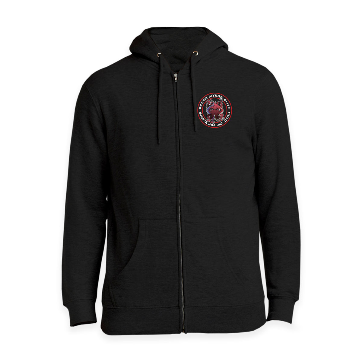RM Elite BJJ Academy Zip-Up Hoodies #8051 A