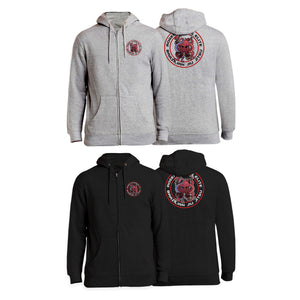 RM Elite BJJ Academy Zip-Up Hoodies #8051 A