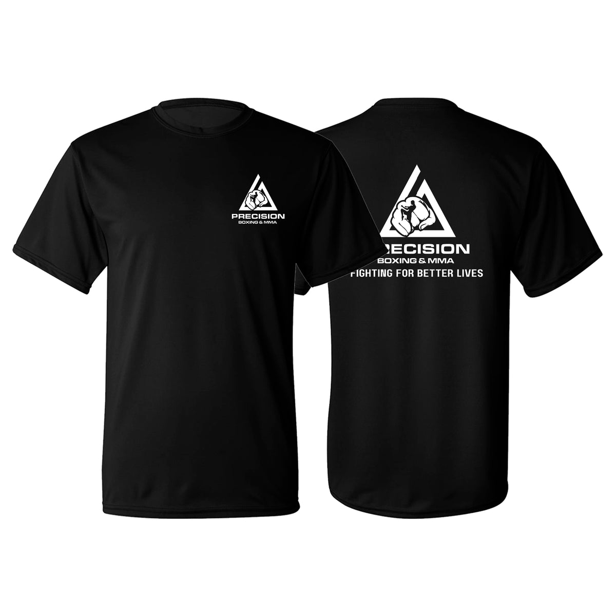 Precision Boxing and MMA Academy Dry Fit Shirts #8052 A