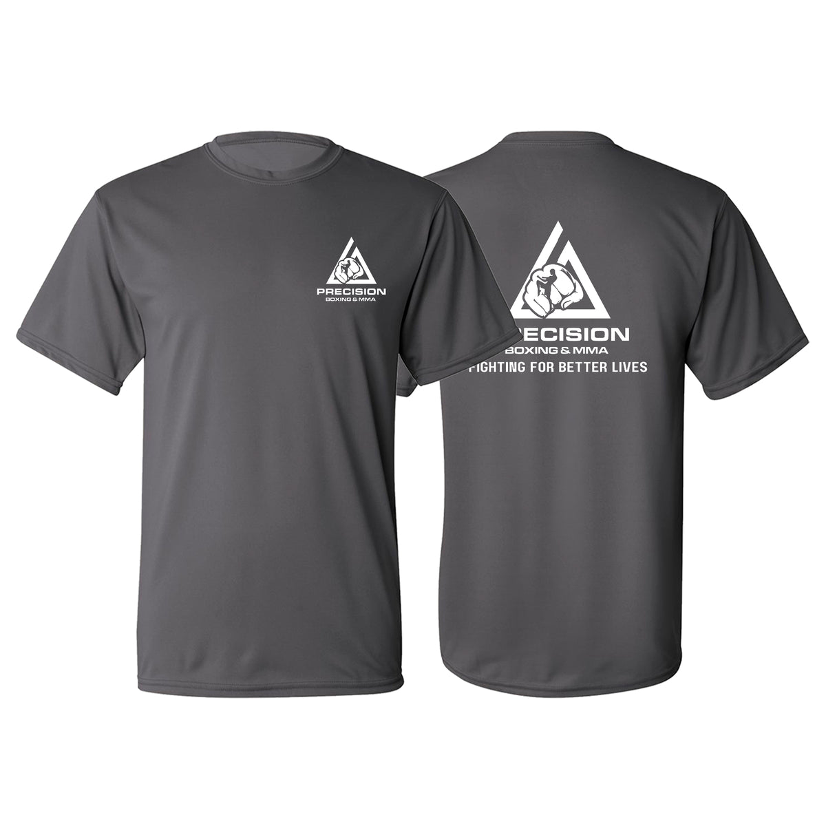 Precision Boxing and MMA Academy Dry Fit Shirts #8052 A
