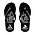 Precision Boxing and MMA Academy Flip Flops #8052 A