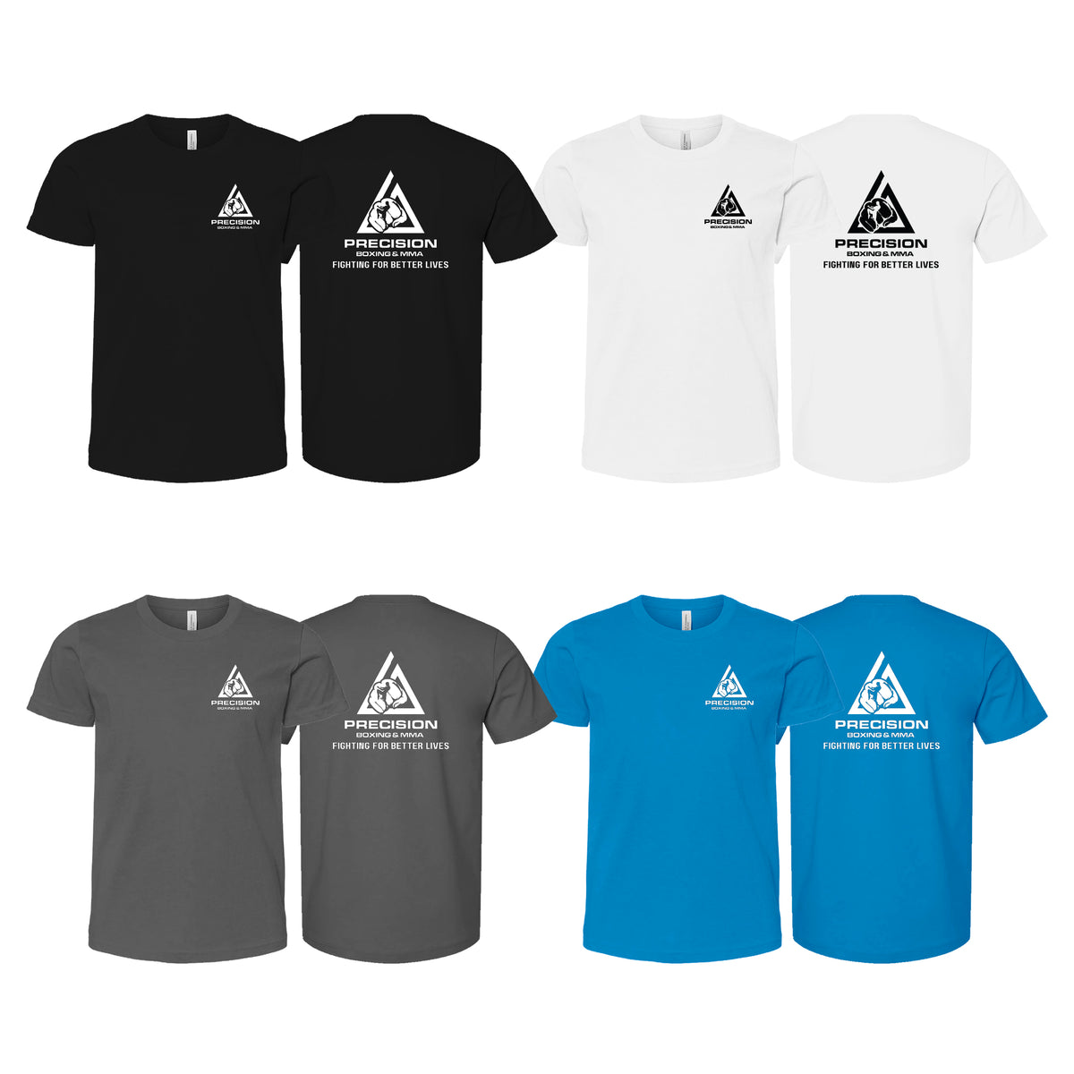 Precision Boxing and MMA Academy Kids Shirts #8052 A