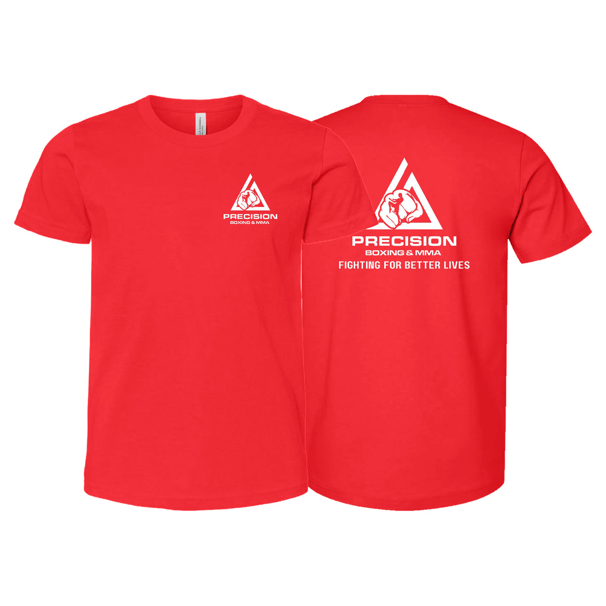 Precision Boxing and MMA Academy Kids Shirts #8052 A