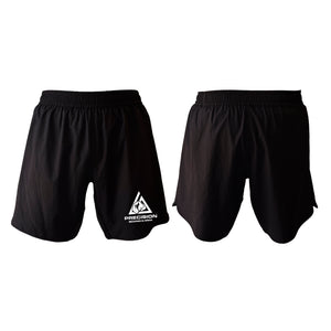 Precision Boxing and MMA All Black Custom Shorts 2.0 #8052 A