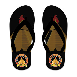 Total Wing Chun Jujitsu Ryu Academy Flip Flops #8053 A