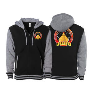 Total Wing Chun Jujitsu Ryu Academy Varsity Zip-Up Hoodies #8053 A