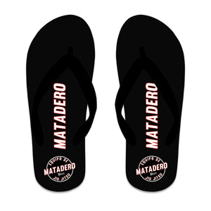 Matadero Jiu Jitsu Academy Flip Flops #8054 A