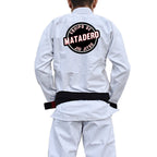 Matadero Jiu Jitsu Academy Adults Gi - White #1225 B