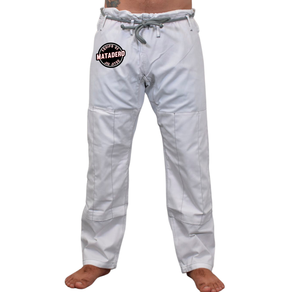 Matadero Jiu Jitsu Academy Adults Gi - White #1225 B