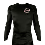 Matadero Jiu Jitsu All Black Rash Guards Long Sleeves #8054 Z