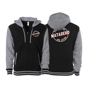 Matadero Jiu Jitsu Varsity Zip-Up Hoodies #8054 Z