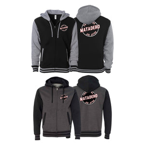 Matadero Jiu Jitsu Varsity Zip-Up Hoodies #8054 Z