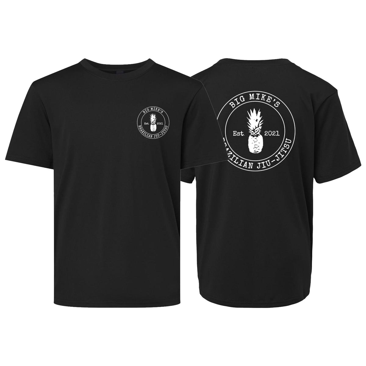 Big Mike's BJJ Academy Dry Fit Kids Shirts #8055 B