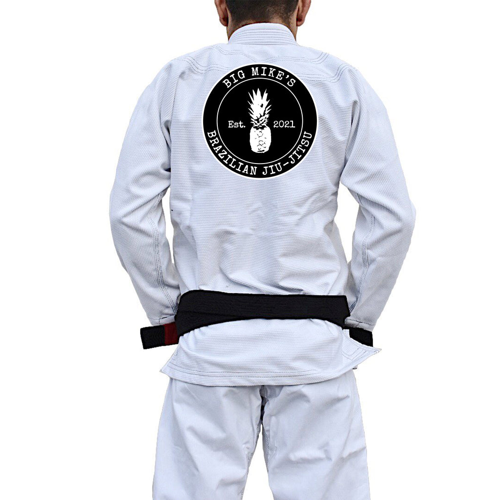 Big Mike's BJJ Academy Adults Gi - White #790 A