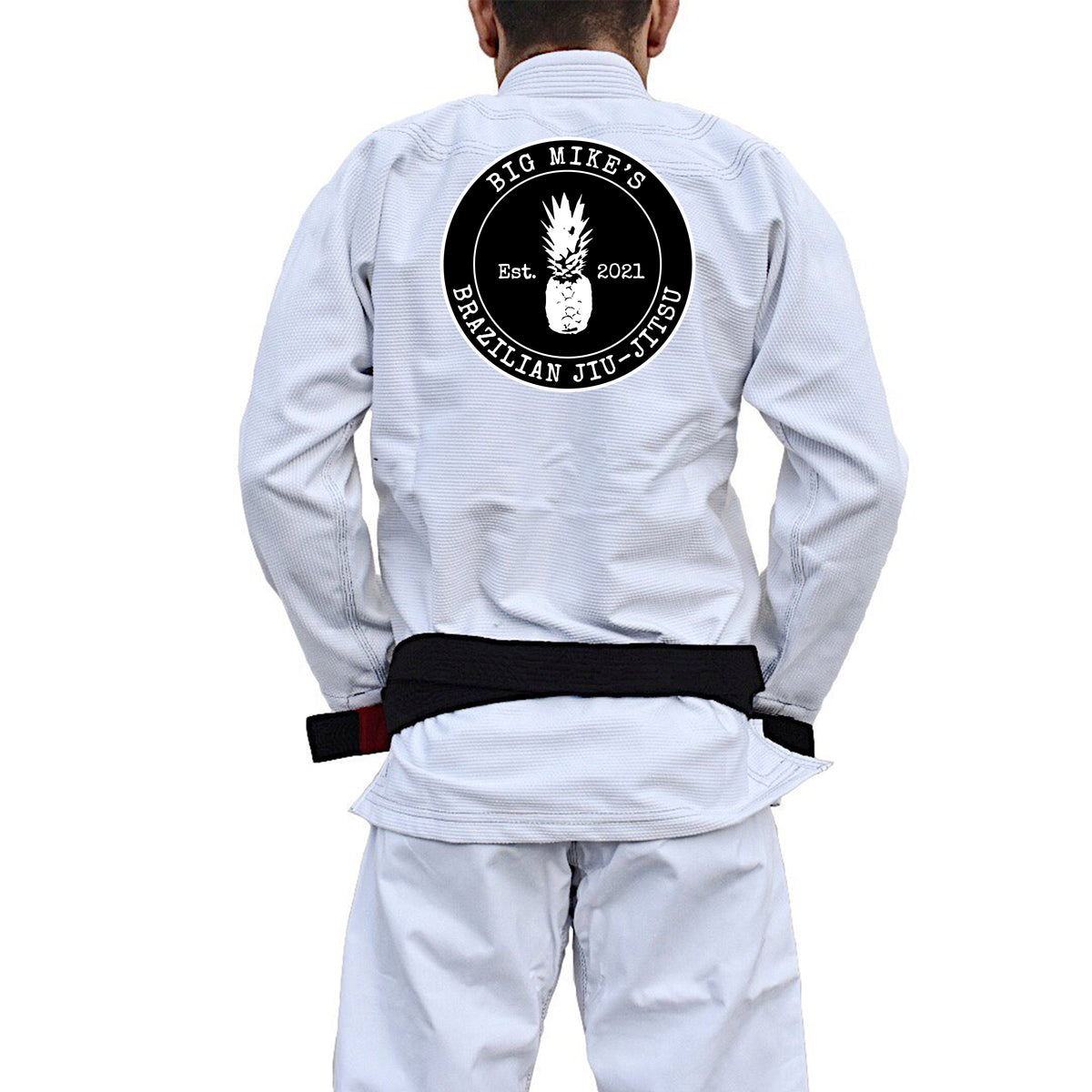 Big Mike's BJJ Academy Adults Gi - White #790 A