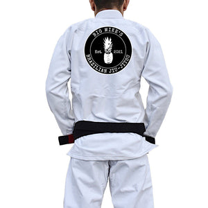 Big Mike's BJJ Academy Gi - White #790 A