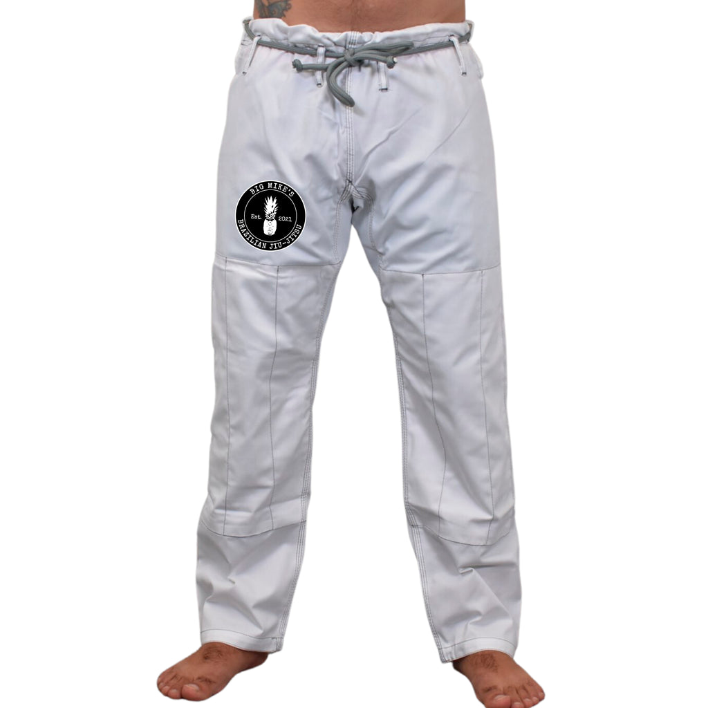 Big Mike's BJJ Academy Adults Gi - White #790 A