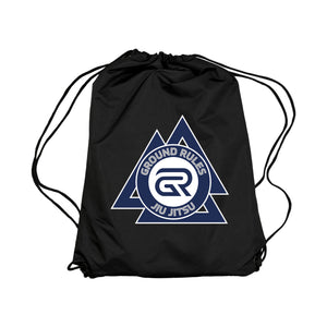 Ground Rules Jiu-Jitsu Academy Drawstring Bags #8056 A