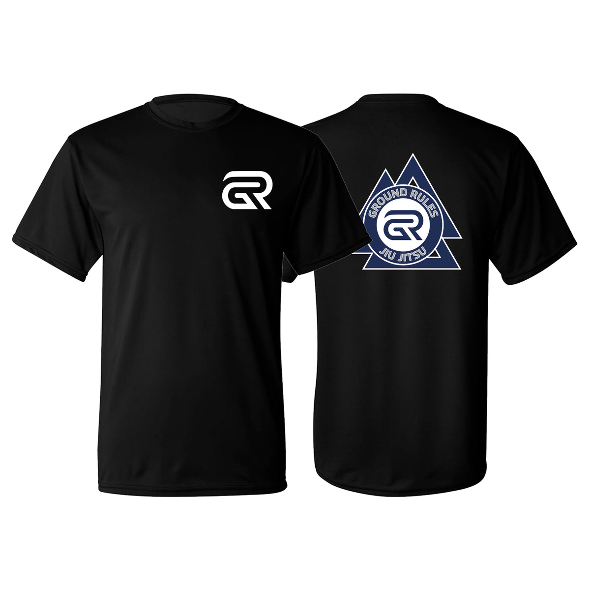 Ground Rules Jiu-Jitsu Academy Dry Fit Shirts #8056 A
