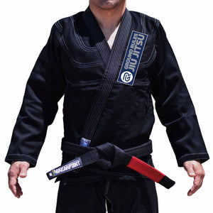 Ground Rules Jiu-Jitsu Academy Gi - Black and Blue #1447 A