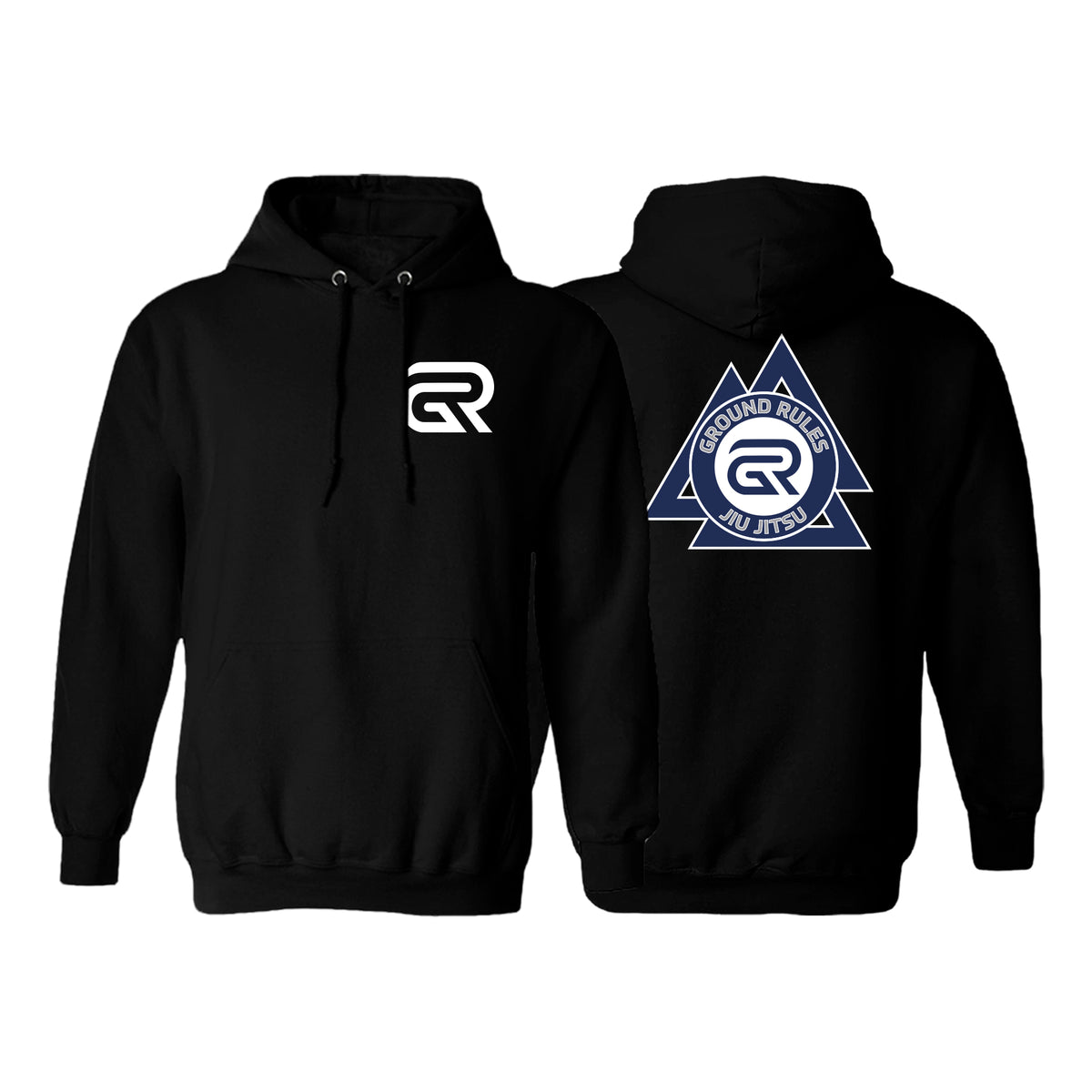 Ground Rules Jiu-Jitsu Academy Sweater Hoodie #8056 A
