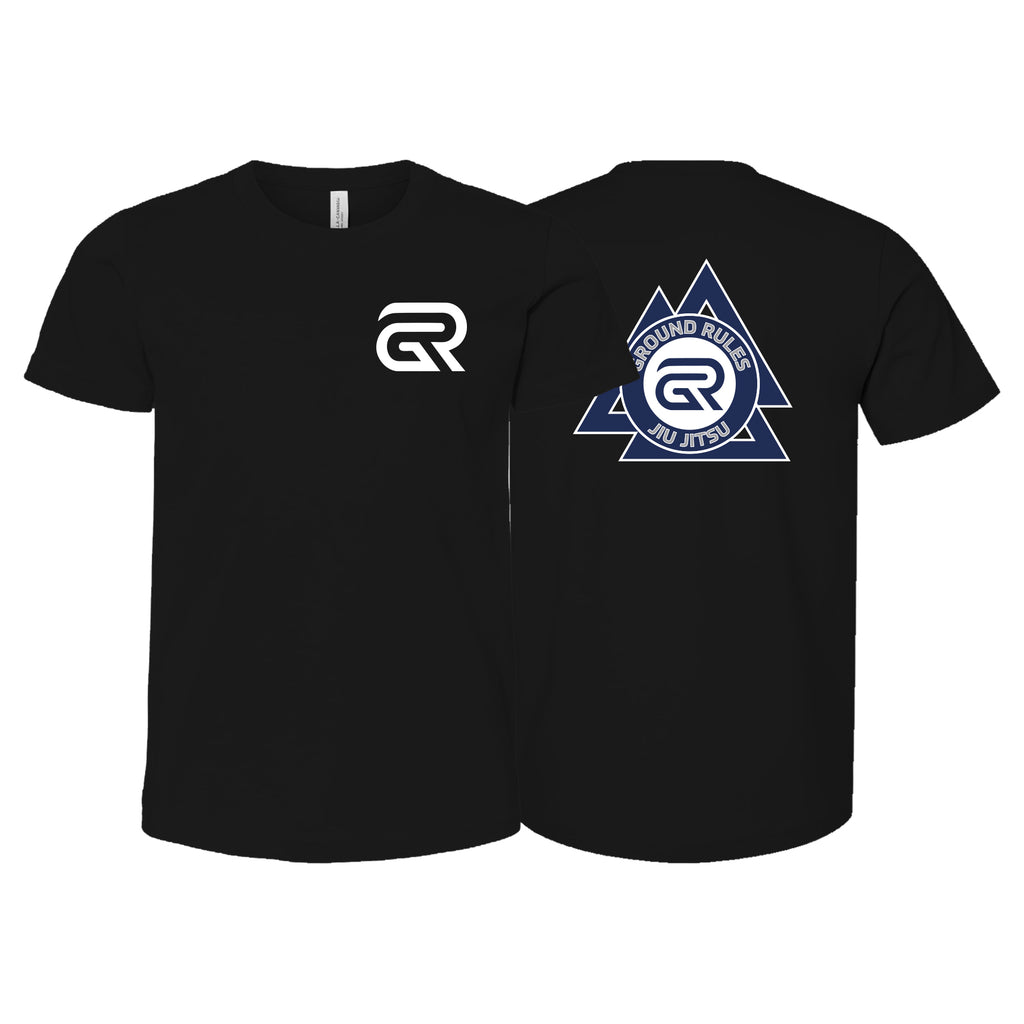 Ground Rules Jiu-Jitsu Academy Kids Shirts #8056 A
