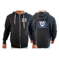 Ground Rules Jiu-Jitsu Academy Sherpa Lined Zip-Up Hoodie #8056 A