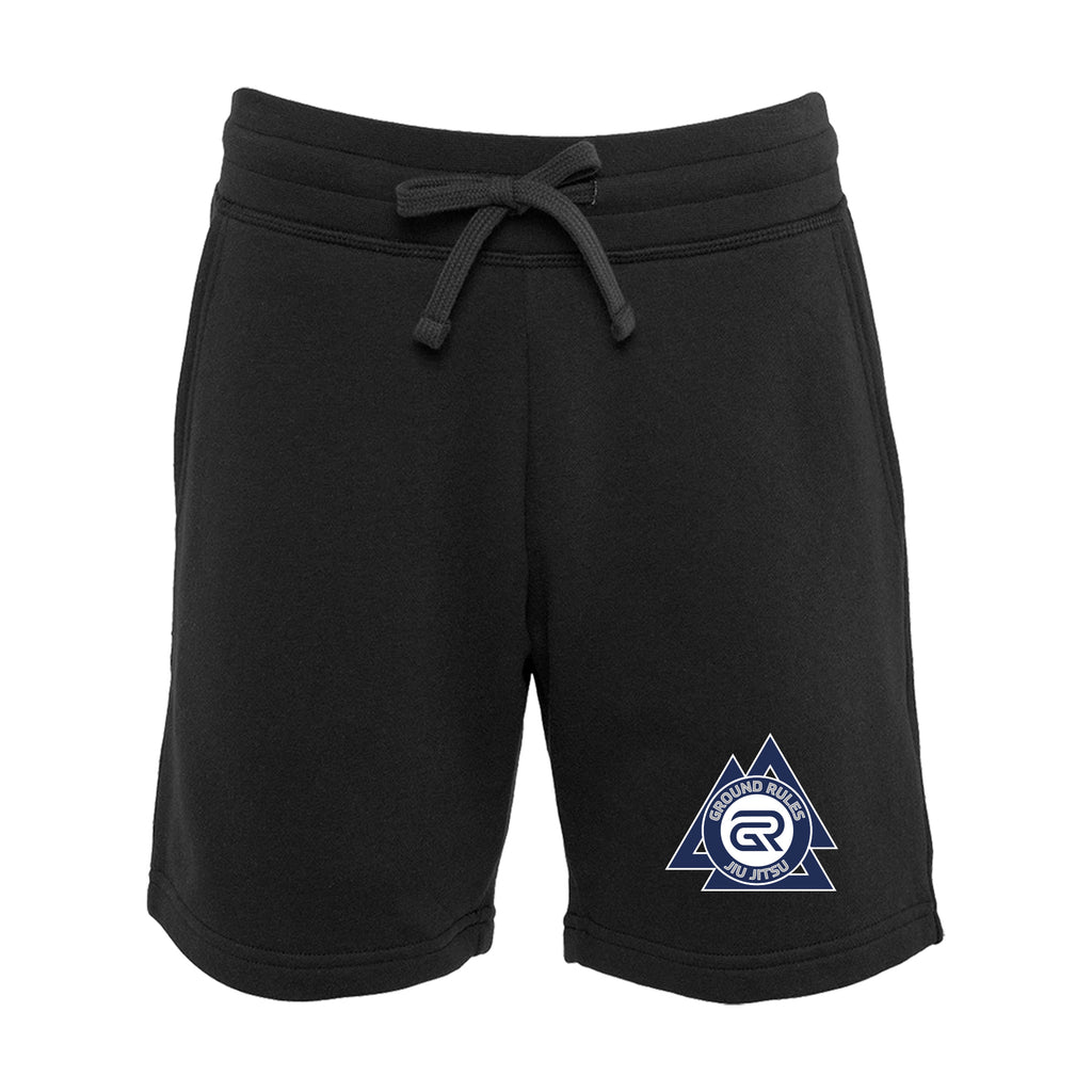 Ground Rules Jiu-Jitsu Academy Sweat Shorts #8056 A