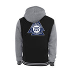 Ground Rules Jiu-Jitsu Academy Varsity Zip-Up Hoodies #8056 A