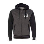 Ground Rules Jiu-Jitsu Academy Varsity Zip-Up Hoodies #8056 A